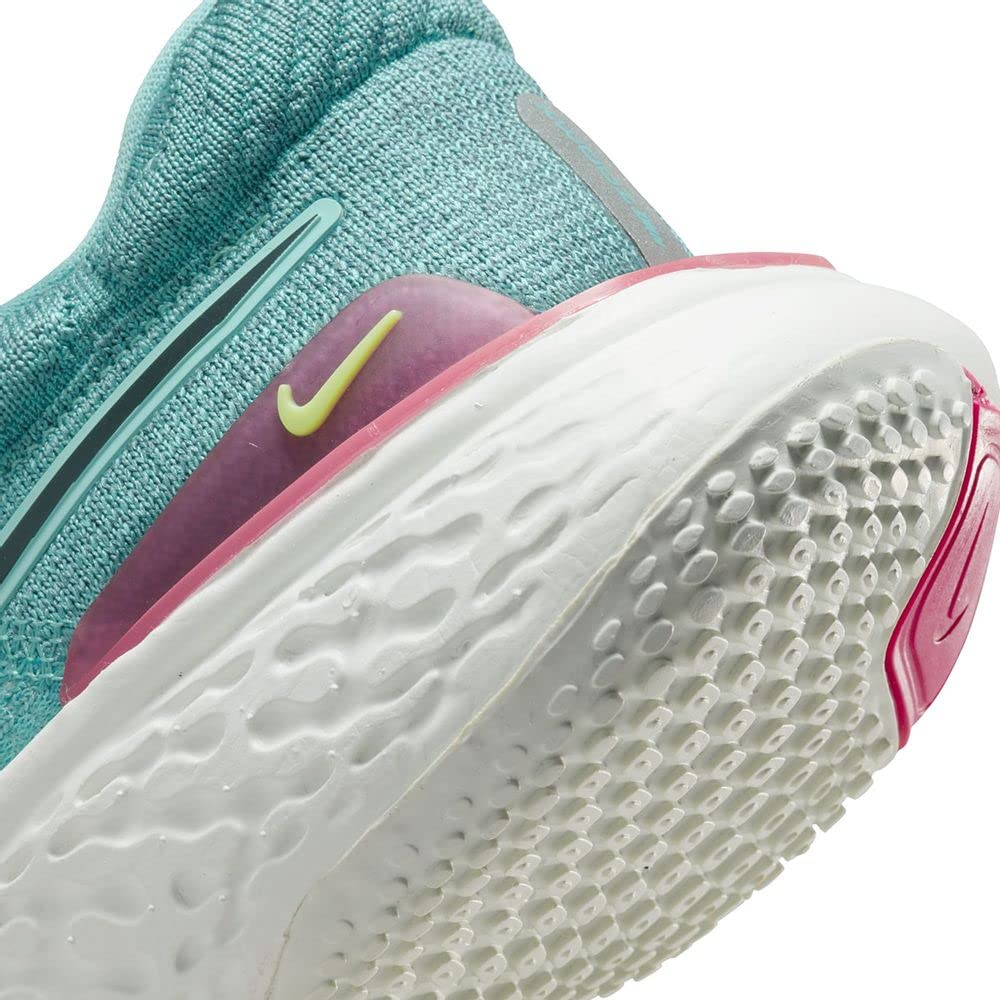 Nike Women's ZoomX Invincible Run FK 2 (Washed Teal/Pink Prime/Barely, us_Footwear_Size_System, Adult, Women, Numeric, Medium, Numeric_8)