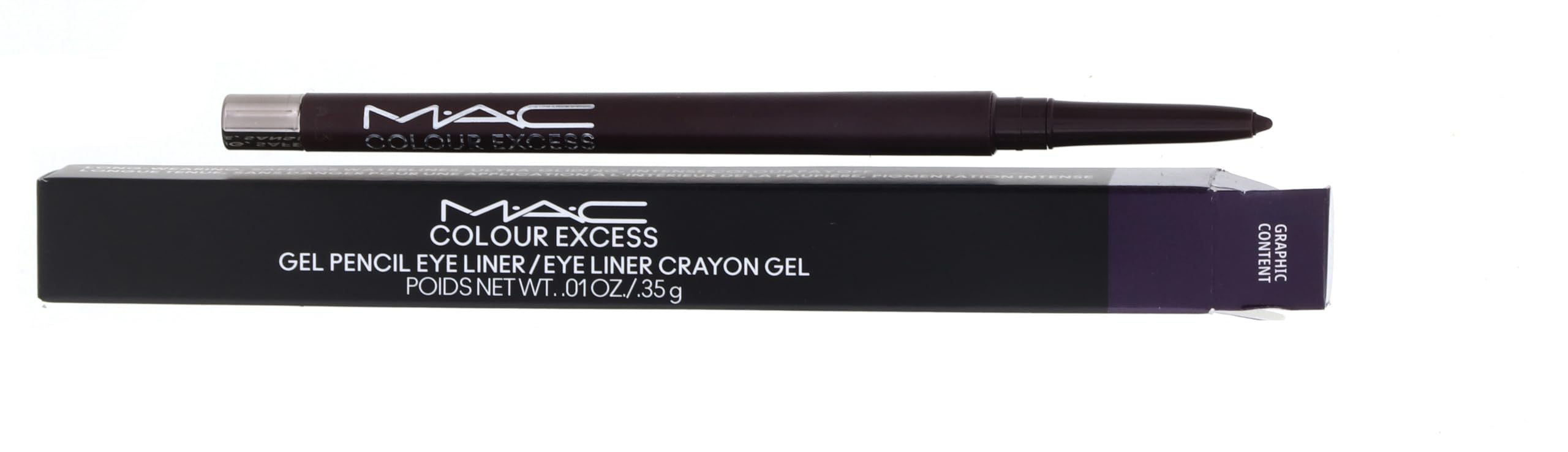 M.A.C. Colour Excess Gel Pencil Eye Liner - Graphic Content (Aubergine)