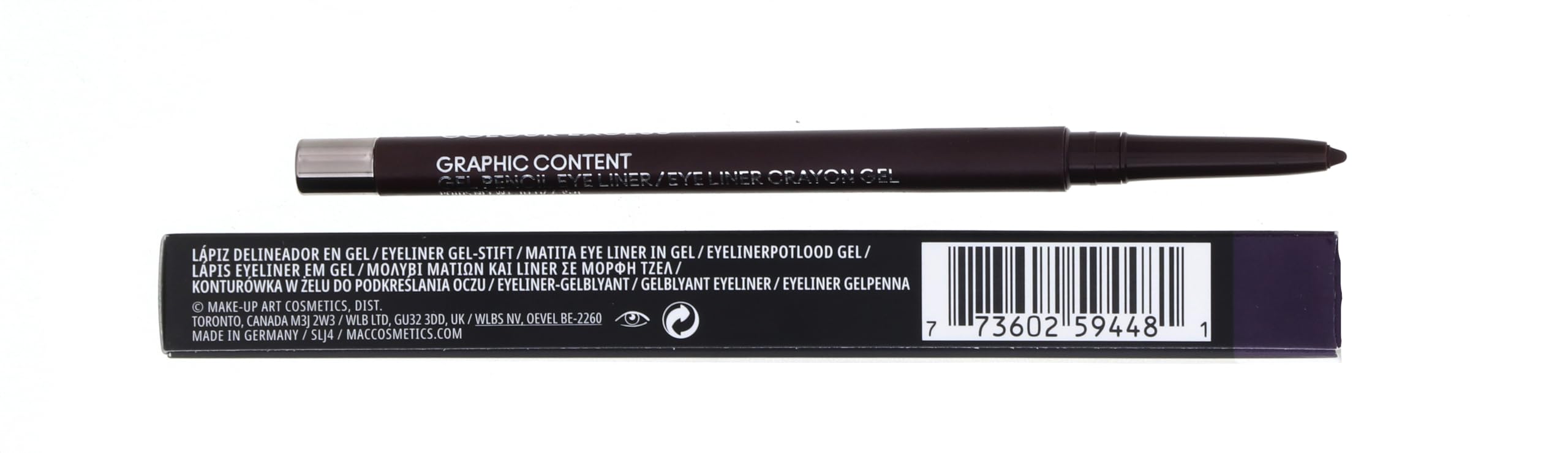 M.A.C. Colour Excess Gel Pencil Eye Liner - Graphic Content (Aubergine)