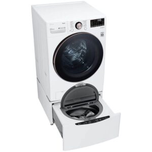 LG 4.5 Cubic Feet Ultra Large Capacity Smart Wi-Fi Enabled Front Load Washer with TurboWash 360-Degree Technology and Built-In Intelligence (White)