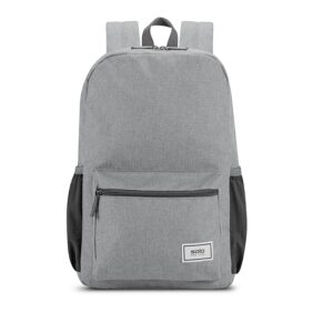 solo re:solve laptop backpack, gray, 15.6"