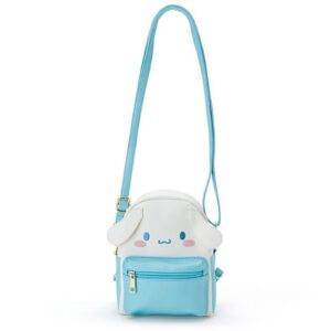 ZJYJING Anime Cartoon Mini Cute Shoulder Bag Backpack PU School Bag Handbag Kids Girls Cosplay (Blue)