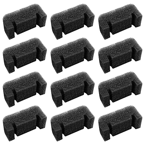 MyfatBOSS Cat Water Fountain Filter Replacement, 12 Pack Cat Water Fountain Sponge Foam Filter for Veken Replacement Pump, Pet Fountain Filter Replacement for Crystal Cat Water Fountain