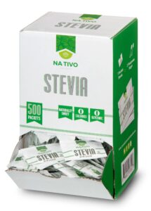 stevia + erythritol 1:8 sweetener - 500 packets | 1 packet = 2 tsp of sugar | healthier sugar substitute - 0 calories - 0 glycemic index - keto and paleo - 0 net carbs - non-gmo - nativo wellness