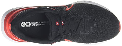 Nike React Infinity 3 Women's Road Running Shoes Size- 7 Black/Bright Crimson