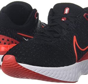 Nike React Infinity 3 Women's Road Running Shoes Size- 7 Black/Bright Crimson