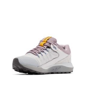 columbia women's trailstorm waterproof, grey ice/shale mauve, 9