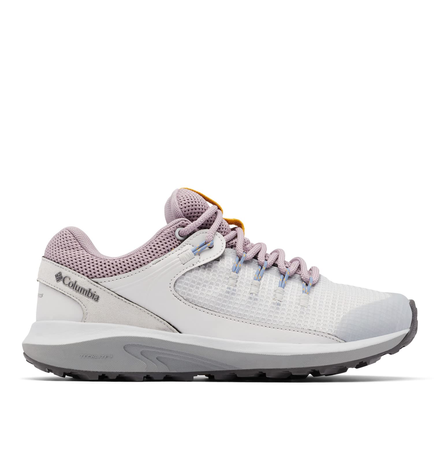 Columbia Women's Trailstorm Waterproof, Grey Ice/Shale Mauve, 9