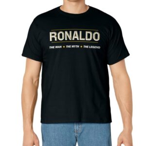 RONALDO the Man the Myth the LEGEND | Men Boys Name - Funny T-Shirt