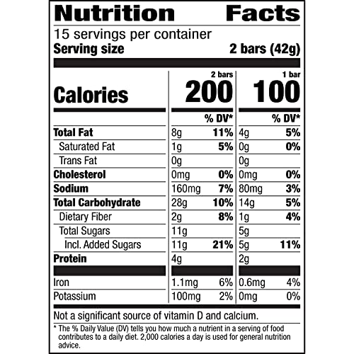 Nature Valley Crunchy Granola Bars, Peanut Butter, 15 ct, 30 bars