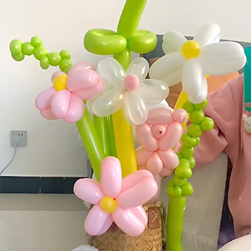 200 Pieces 260 Balloons Clear Twisting Balloons 260Q Long Balloons for Balloon Animals Making Weddings Birthdays Christmas Party Decoration (Clear)