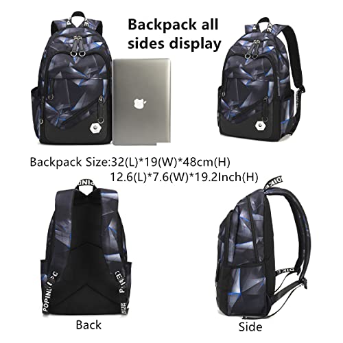 Mfikaryi Backpack for Boys,Elementary School Bags,Middle School Bookbag for Teens