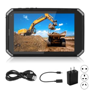 8 inch Rugged Tablet for Android 12, Octa Core Industrial Tablet with Waterproof Drop Proof Enclosure, 4GB RAM 64GB ROM, 8500mAh Battery, 2.4/5G WiFi, GPS,5/13MP Dual Camera, HD Touchscreen(US)