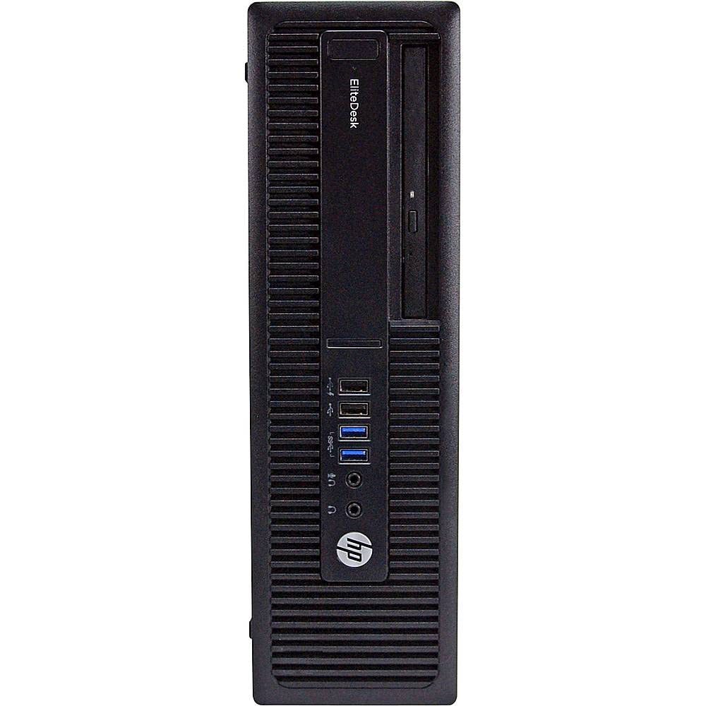 HP EliteDesk 800 G2 SFF Desktop PC Intel i7-6700 up to 4.00GHz 32GB New 1TB NVMe SSD + 2TB HDD Built-in WiFi AC1200 HDMI BT Dual Monitor Support Wireless Keyboard and Mouse Win10 Pro (Renewed)