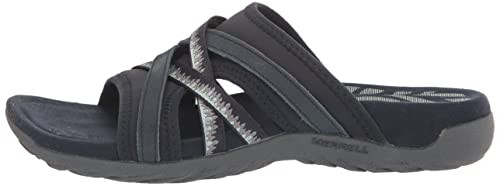 Merrell Women's Terran 3 Cush Slide Sandal, Navy, 7 Wide