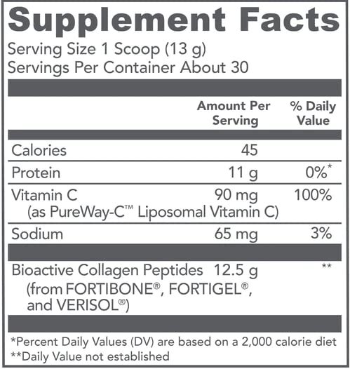 Vital Proteins Professional Bioactive Collagen Complex Everyday Foundational Support, 13.9oz