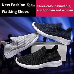 GENMAI SOEASY Women’s Walking Shoes Sneakers Daily Shoes Slip-on Lightweight Comfortable Breathable Blue