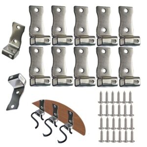 qinwuwu xxhong sofa spring clips stainless steel couch spring repair kit for sofa chair bed spring buckle 12 pcs