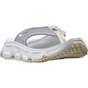 SALOMON Women's Walking Loafer, Pearl Blue White Bleached Sand, 9.5