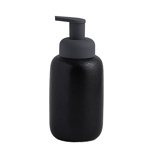 QTBH Soap Dispenser Ceramic Liquid Foam Soap Dispenser Portable Shampoo Conditioner Body Wash Lotion Pump Bottle Bathroom Accessories Soap Pump (Color : D1)