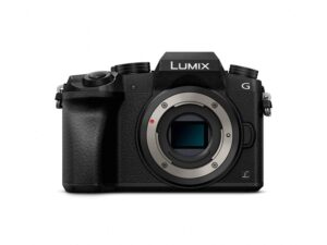 panasonic lumix dmc-g7 mirrorless micro four thirds digital camera (black body only) (kit box) (renewed)