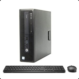 hp prodesk 600 g2 sff desktop computer inter i5-6500 up to 3.60ghz 32gb ddr4 ram new 1tb ssd built-in ax200 wi-fi 6 hdmi dual monitor support wireless keyboard and mouse win10 pro (renewed)