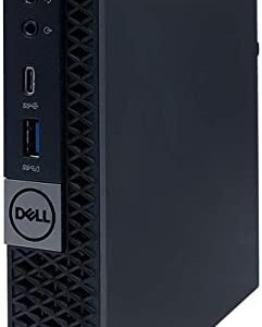 Dell Optiplex 5070 Micro MFF Desktop PC Intel i5-9500T, 16GB DDR4 New 256GB SSD+128GBNVme, WiFi BT HDMI New KB & Mouse Windows 11 Pro (Renewed)