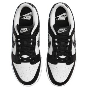 Nike Womens WMNS Dunk Low ESS DH4401 100 Black Paisley - Size 7W