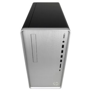 HP Pavilion TP01 Tower Desktop Computer - AMD Ryzen 3 5300G 4-Core up to 4.20 GHz Processor, 32GB DDR4 RAM, 1TB NVMe SSD + 1TB HDD, AMD Radeon Graphics, No Optical Drive, Windows 11 Home