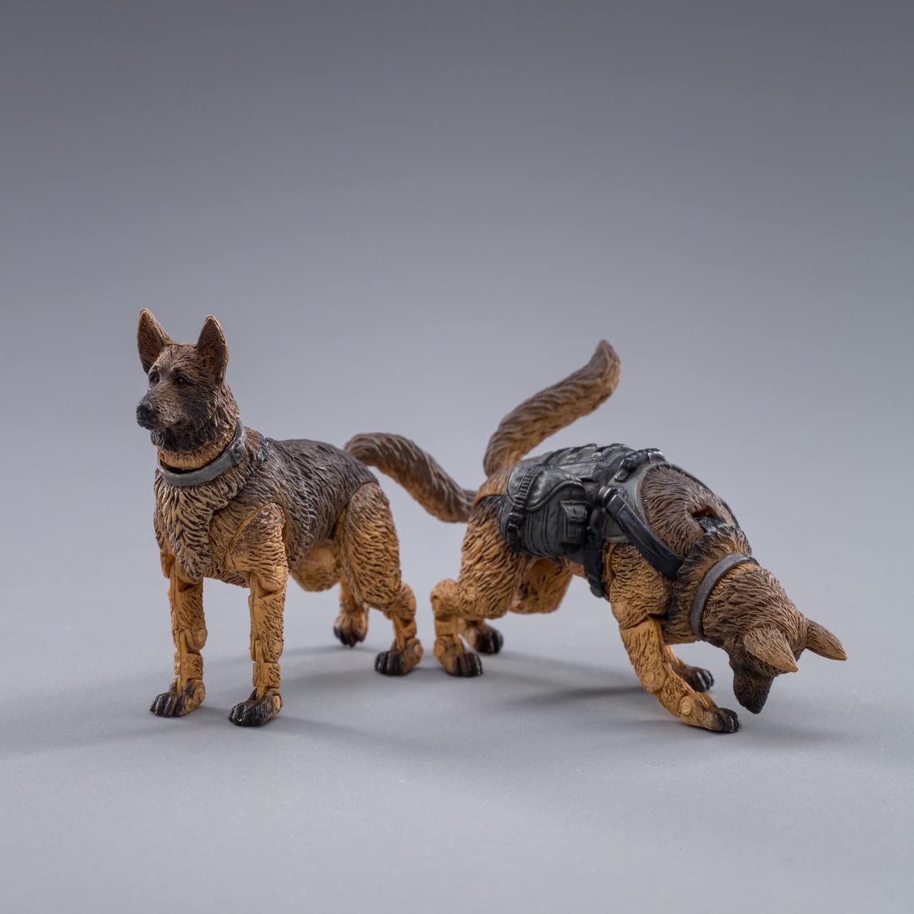 JOYTOY 1/18 Action Figures Military Dogs Collection Model for Boys Gift (2 Set of Dogs)