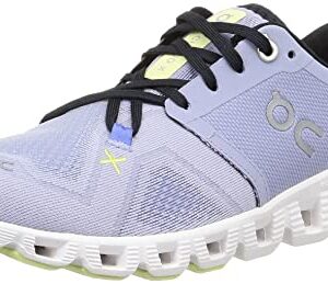 ON Women's Cloud X 3 Sneakers, Nimbus/White,8