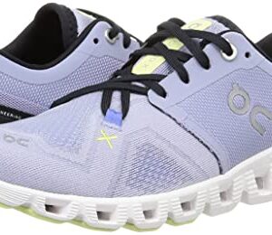 ON Women's Cloud X 3 Sneakers, Nimbus/White,8