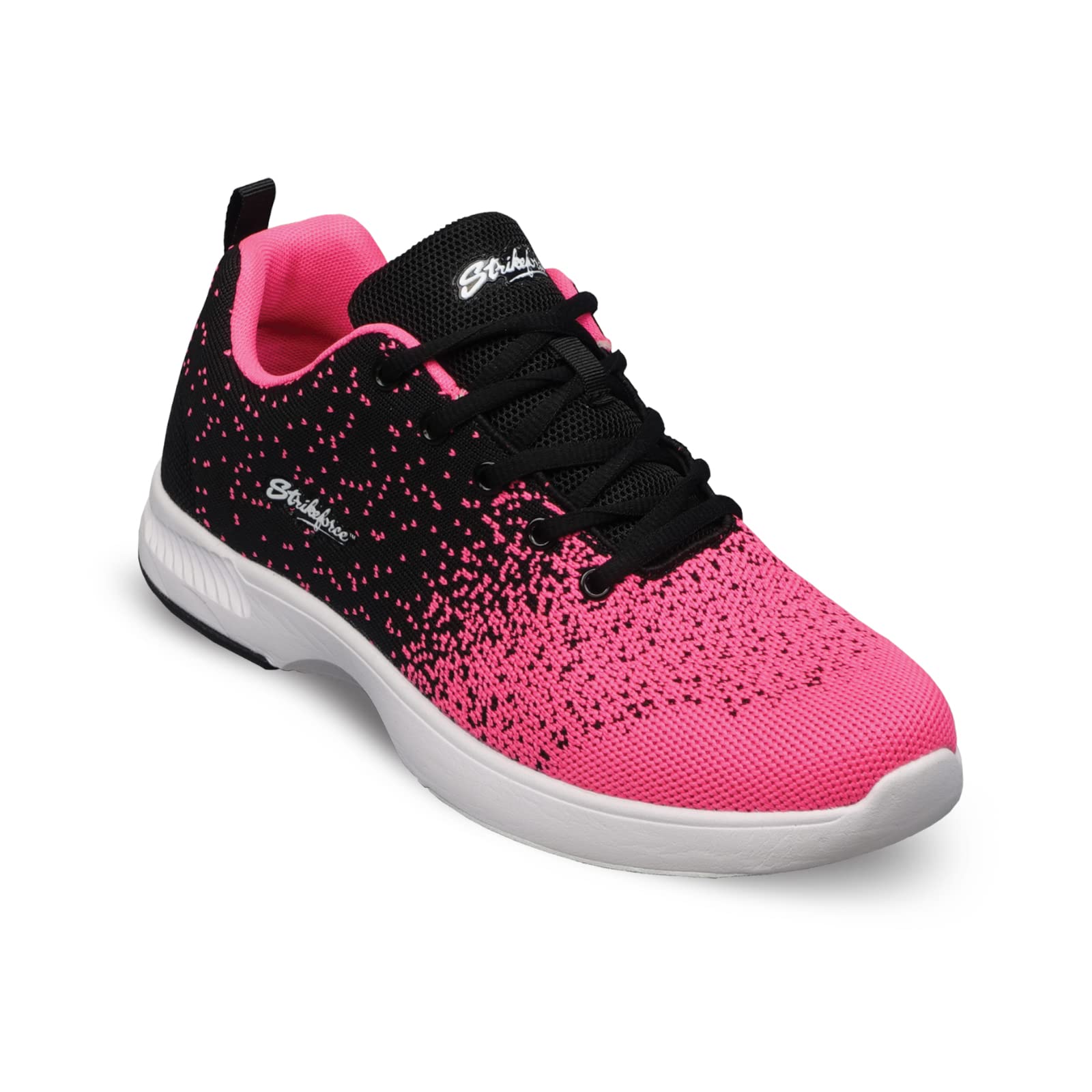 KR Strikeforce Flair Women's Bowling Shoe with FlexSlide Technology for Right or Left Handed Bowlers (Black/Pink, Numeric_8)