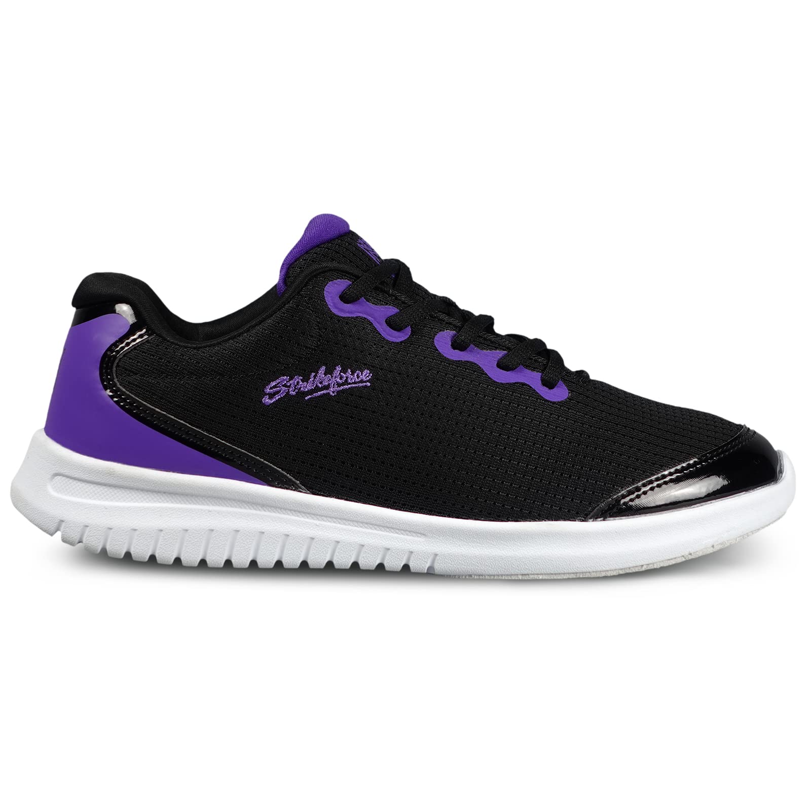 KR Strikeforce Glitz Black/Purple Size 8.5