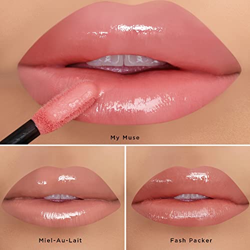 K7L Dark Pink Glitter Lip Gloss - Juicy Glossip