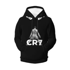 luja dling ronaldo #7 fashion hooded sweater hoodies for teens with pocket