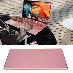 Shanrya 14 inch Ultrathin Office Notebook with Pink IPS HD Digital Screen with Backlit touchpad