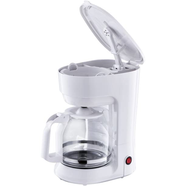 DAYUM White 12 Cup Drip Coffee Maker