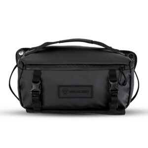wandrd rogue 9l sling - camera bag - crossbody bag and camera case for photographers (black)