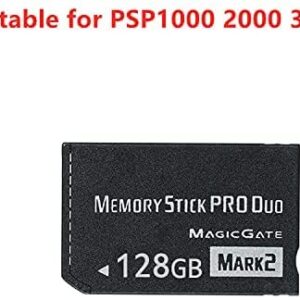 Original MS 128GB High Speed Memory Stick Pro Duo(Mark2) for PSP Accessories/Camera Memory Card