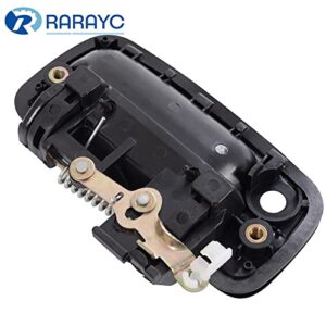 RARAYC Exterior Door Handle Replacement for Toyota Tacoma 1995-2004 Replaces# 69220-35020, 69210-35020 Outside Front Driver & Passenger Side with Key Hole