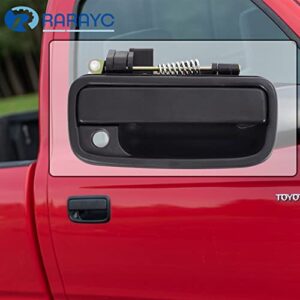 RARAYC Exterior Door Handle Replacement for Toyota Tacoma 1995-2004 Replaces# 69220-35020, 69210-35020 Outside Front Driver & Passenger Side with Key Hole