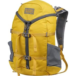 mystery ranch gallagator daypack - travel bag to hiking backpack, lemon, 19l