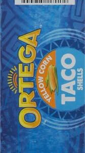 Ortega Yellow Corn Taco Shells, 4.9 Ounce, 12 Shells