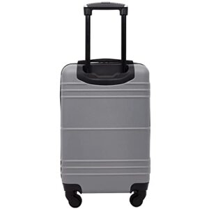 Travelers Club Richmond Spinner Luggage, Charcoal, Carry-On 20-Inch