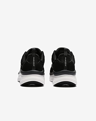 Skechers D'Lux Walker-New Moment Women Walking Shoes Black/White (us_Footwear_Size_System, Adult, Women, Numeric, Medium, Numeric_8_Point_5)