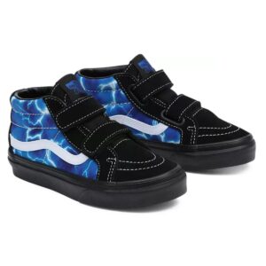 Vans K SK8-MID Reissue V Black/Blue Size : 12