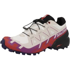 Salomon Speedcross 6 White/Sparkling Grape/Fiery Red 11 B (M)