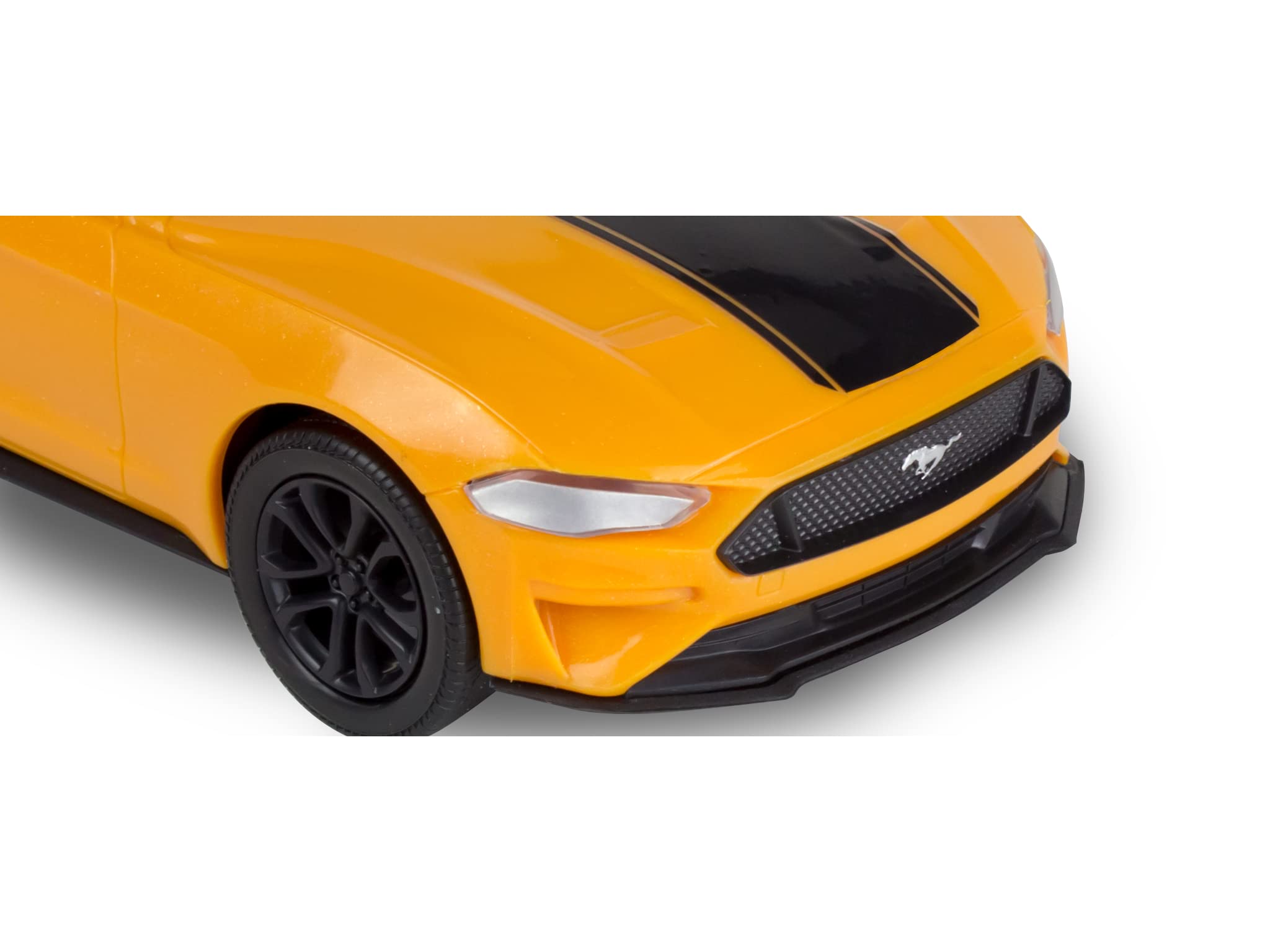 Revell 85-1241 2018 Ford Mustang GT Model Car Kit 1:25 Scale 13-Piece Skill Level 2 Plastic Easy-Click Model Building Kit, Orange