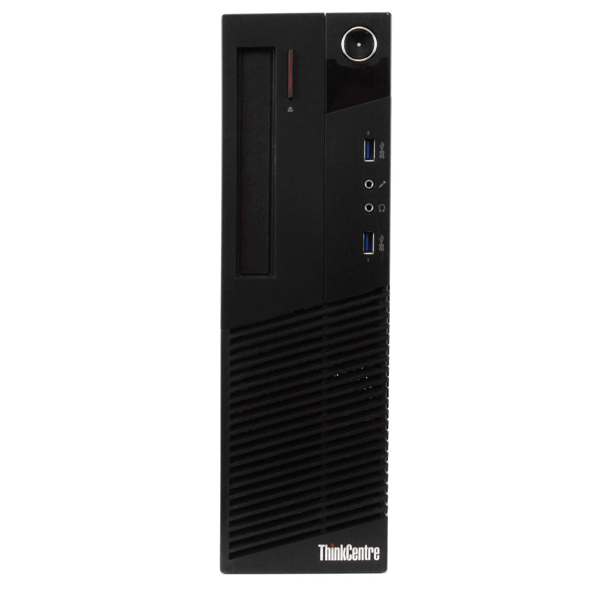 Lenovo Desktop Computer, Intel i5 Processor, 32GB RAM, 500GB SSD, 4TB HDD, WiFi, Bluetooth, USB 3.0, PS/2, Display Port, VGA, Audio, Ethernet, PCIe Slots, Windows 10 Pro